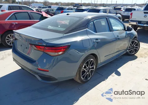 2025 Nissan Sentra Sr from USA, damaged, VIN 3N1AB8DV1SY282146